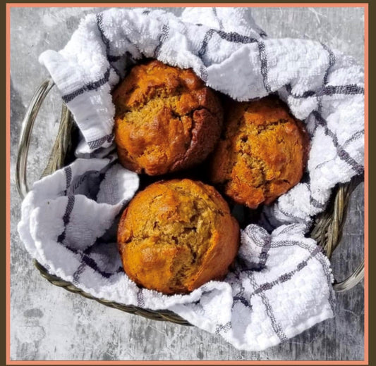 Hemp Pumpkin Muffins